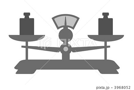 天秤のイラスト素材