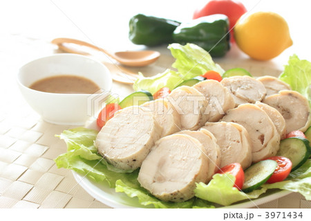 鶏ハム　洋食　サラダ 3971434