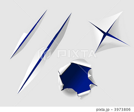 Torn paper with holes Torn paper with holes 3973806