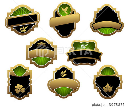 Set of vintage labels Set of vintage labels 3973875