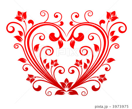 Valentine floral heart 3973975