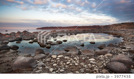 low tide sea shore 3977438