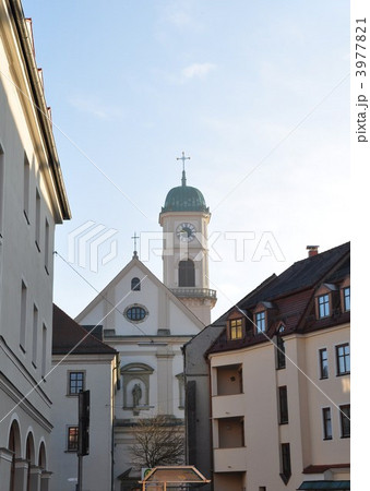 レーゲンスブルクの街並み 3977821