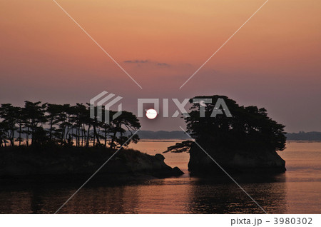 松島の日の出 松島の日の出 3980302