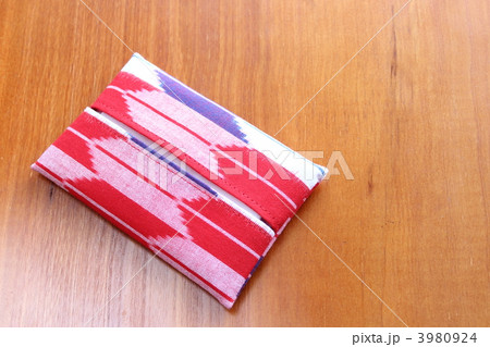 久留米絣のポケットティッシュケース 3980924