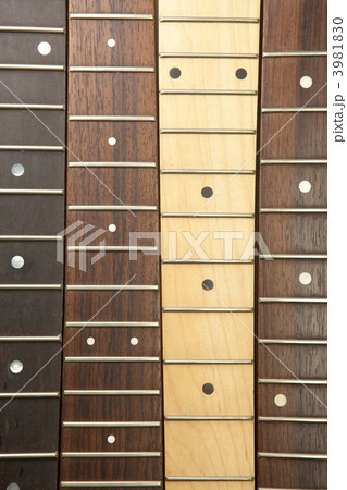 ギターのネック　さまざまな指板 3981830