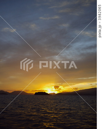 大崎上島で見た夕日 大崎上島で見た夕日 3982065