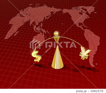 世界金融市場での外国為替／円・ドル 3982076