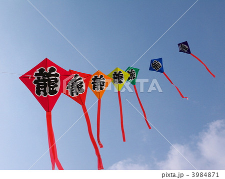凧揚げ 凧揚げ 3984871
