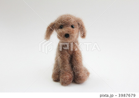 羊毛フェルトの犬 3987679