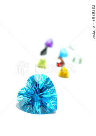 ハートのブルートパーズ 3989282