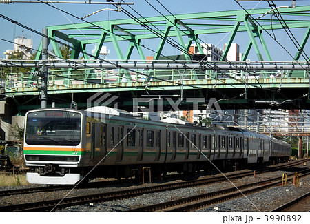 湘南新宿ライン　E231系　蕨駅 3990892