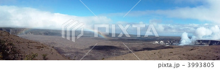 ボルケーノと虹inハワイ島 3993805