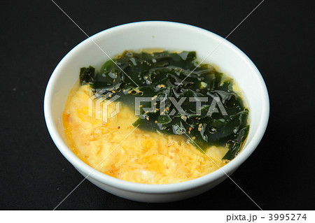 わかめ玉子スープ わかめ玉子スープ 3995274