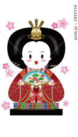 お内裏様のイラスト 日本のひな祭り のイラスト素材