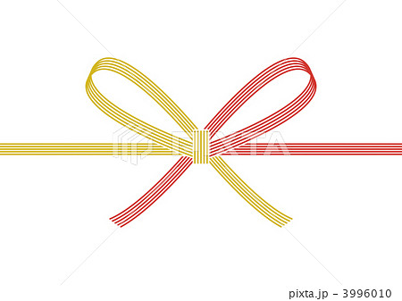 蝶結び 花結び 両輪結びのイラスト素材