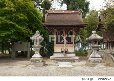 志那神社の摂社　白山神社 3996952