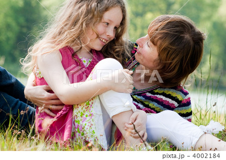 Having fun with my mother Having fun with my mother 4002184
