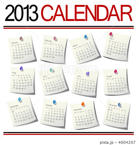 2013 Calendar 4004207