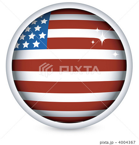 American flag button American flag button 4004367