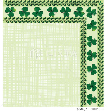 Border with clover 4004860