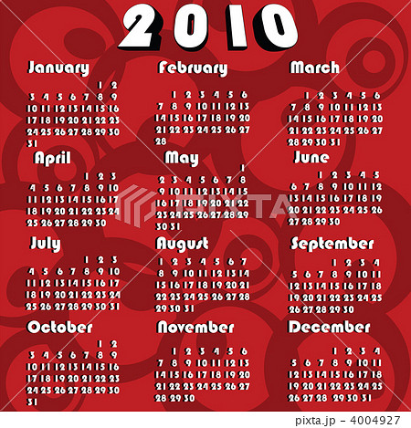 10 Calendar Stock Illustration
