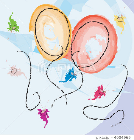 Celebration card with balloons 4004969