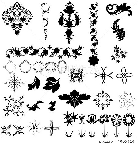 Collection of design elements Collection of design elements 4005414