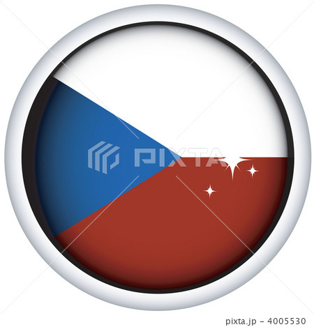 Czech flag button 4005530