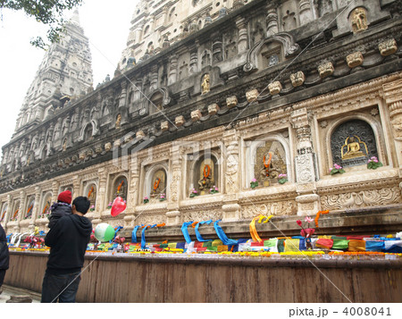 ブッダガヤ、マハボディ寺院 ブッダガヤ、マハボディ寺院 4008041