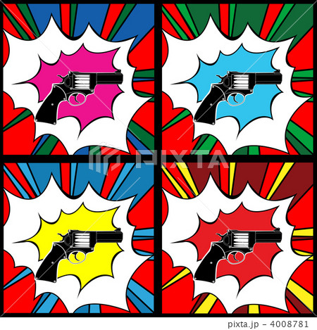 Pop art pistol 4008781