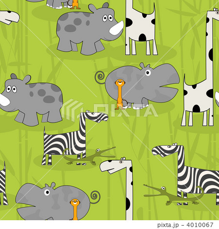 Wild animals pattern 4010067