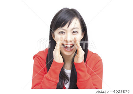 声をかける女性 4022876
