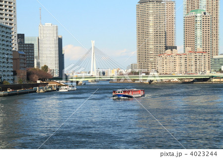 勝どき橋から隅田川 勝どき橋から隅田川 4023244