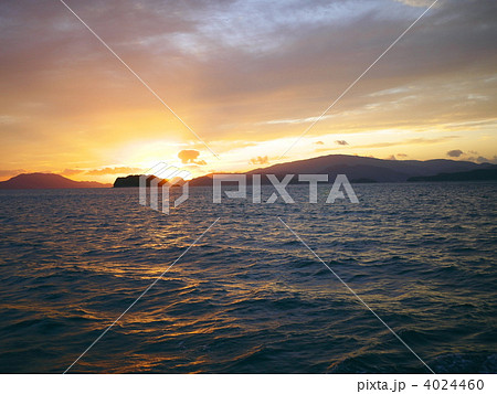 大崎上島で見た夕日2 4024460