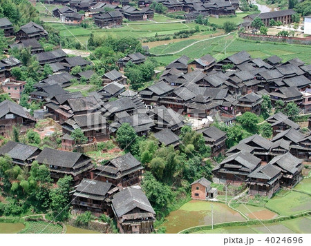 中国・程陽風雨橋 4024696