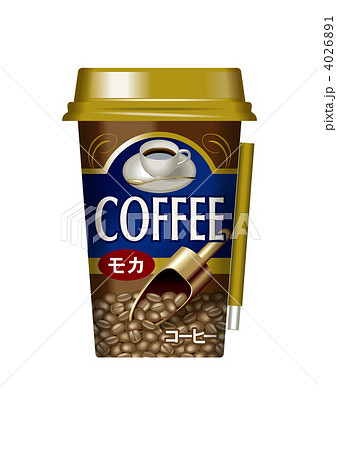 コーヒーボトルのイラスト。3D。 4026891