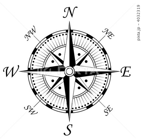 Compass Symbolのイラスト素材