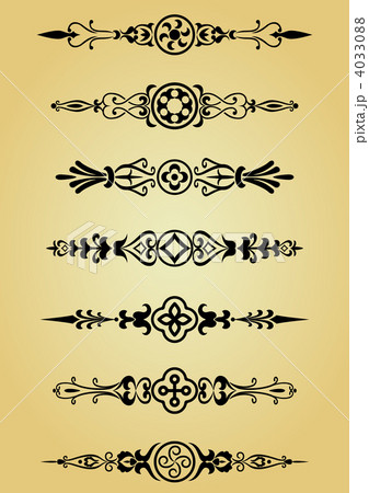 Flower patterns and borders 4033088