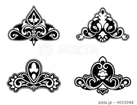 Flower patterns and borders 4033098