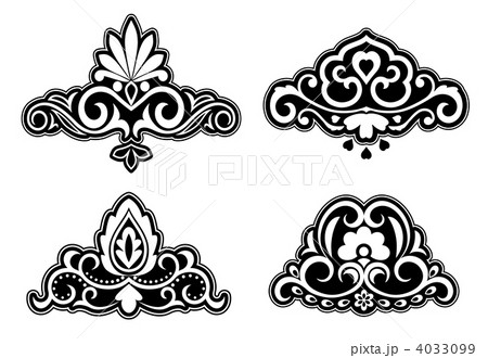 Flower patterns and borders 4033099