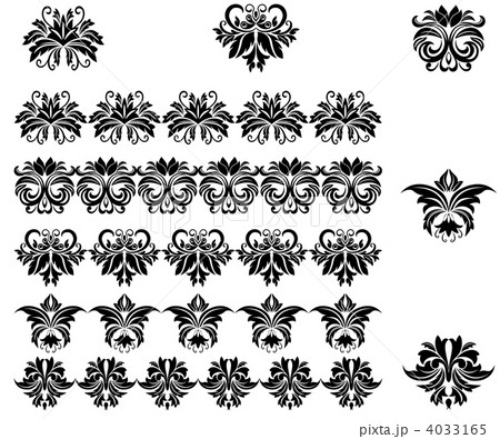 Flower patterns and borders 4033165