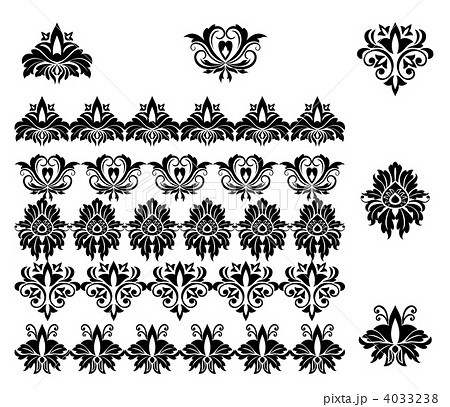 Flower patterns and borders Flower patterns and borders 4033238