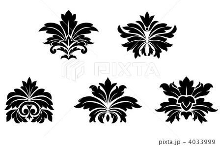 Floral damask patterns 4033999