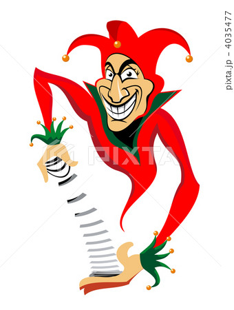 Joker with cards Joker with cards 4035477