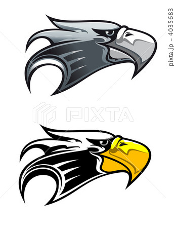 Cartoon eagle symbol Cartoon eagle symbol 4035683