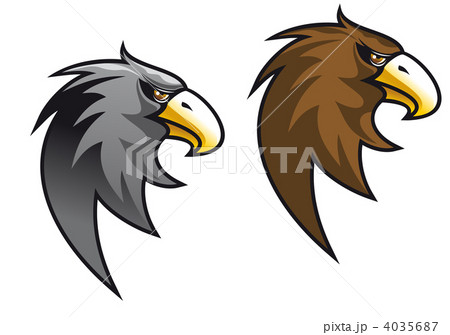 Cartoon eagle symbol Cartoon eagle symbol 4035687