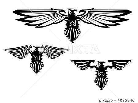 Heraldry eagle symbols and tattoo 4035940