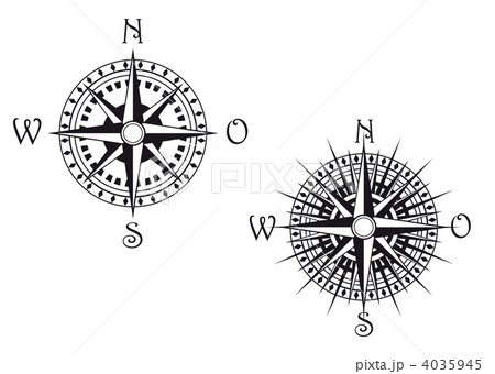Compass Symbolのイラスト素材 4035945 Pixta