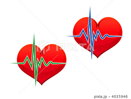 Heart with pulse 4035946
